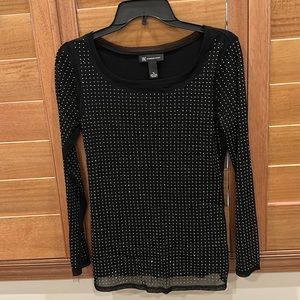 INC studded Long sleeve top